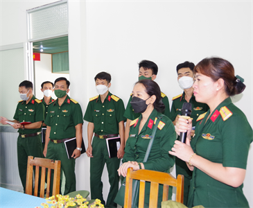 Sư đoàn 5 tập huấn nghiệp vụ hoạt động các thiết chế văn hóa tại đơn vị cơ sở