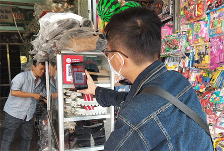 Viettel Long An ra mắt mô hình chợ 4.0