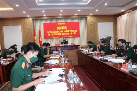 Quân khu 7 tham gia tập huấn Luật Biên phòng Việt Nam