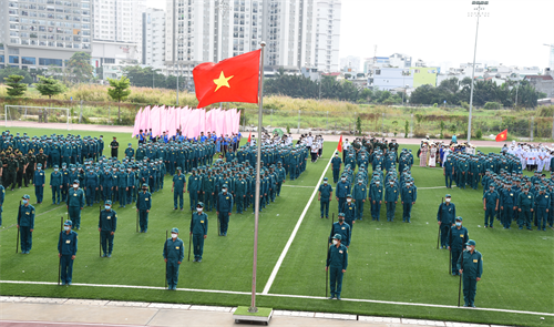 Quận Bình Thạnh khai mạc hội thao quốc phòng năm 2022