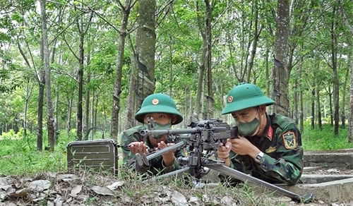 Cán bộ, chiến sĩ Đoàn Bình Giã: Tiếp nối truyền thống, hăng say luyện rèn