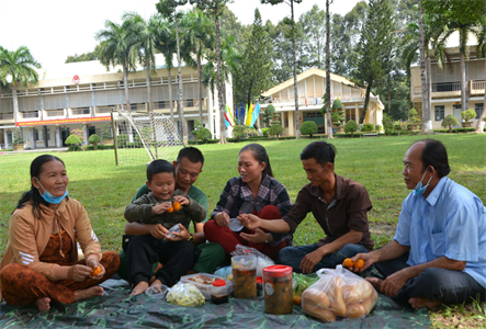 Niềm vui của chiến sĩ mới