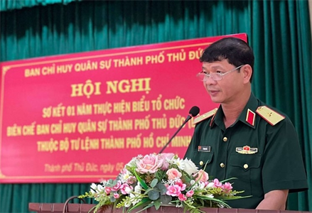 Phát huy hiệu quả mô hình cơ quan quân sự của “thành phố trong thành phố”