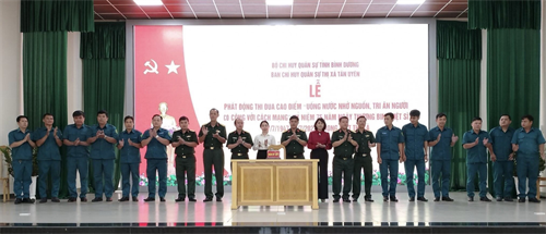 Thị xã Tân Uyên, tỉnh Bình Dương phát động thi đua cao điểm “Uống nước nhớ nguồn, tri ân người có công với cách mạng”
