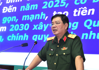 Đảng ủy Quân sự TPHCM quán triệt Nghị quyết của Bộ Chính trị, Quân ủy Trung ương