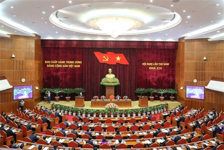 Ngày làm việc thứ năm, Hội nghị Trung ương 5 khóa XIII