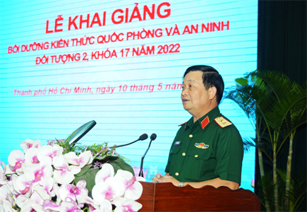 Khai giảng Lớp bồi dưỡng kiến thức quốc phòng và an ninh đối tượng 2