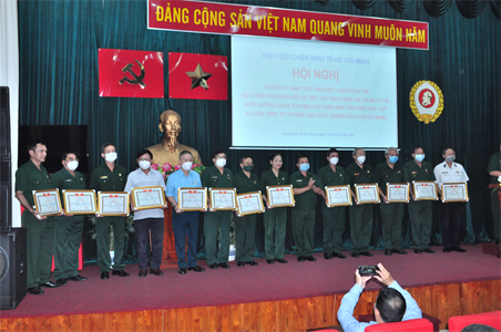 Hội Cựu chiến binh thành phố Hồ Chí Minh sơ kết 1 năm thực hiện Kết luận 01 của Bộ Chính trị