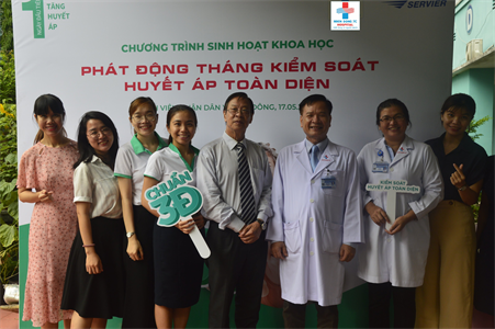 Bệnh viện Quân dân y miền Đông phát động tháng kiểm soát huyết áp