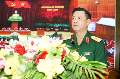 Quân khu Thông báo nhanh kết quả Hội nghị Trung ương 5, khóa XIII