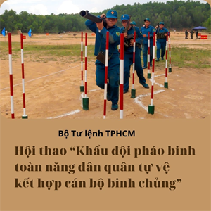 Khẩu đội pháo binh đua tài