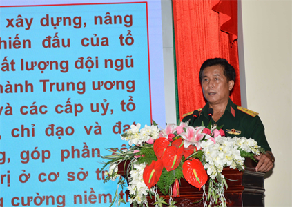 Đảng ủy Quân sự tỉnh Tây Ninh thông báo kết quả Hội nghị Trung ương 5, khóa XIII