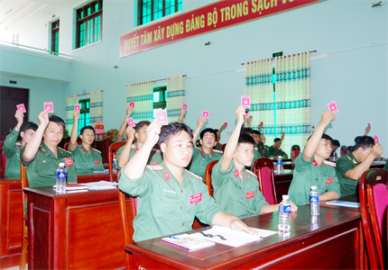 Đại hội Đoàn cơ sở Trường bắn Quốc gia Khu vực 3 nhiệm kỳ 2022-2027 thành công tốt đẹp