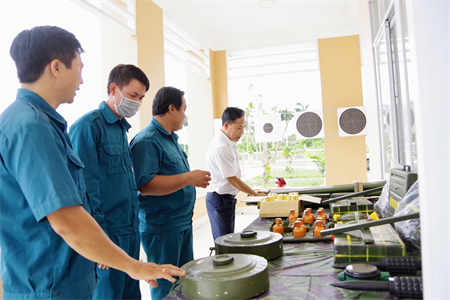 Đảng ủy Quân sự huyện Long Điền tổng kết 10 năm thực hiện Nghị quyết 765 của Quân ủy Trung ương