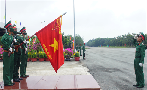 Sư đoàn 5 tuyên thệ chiến sĩ mới năm 2022