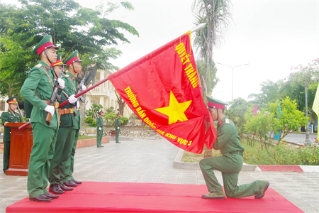 Trường bắn Quốc gia Khu vực 3 tuyên thệ chiến sĩ mới năm 2022