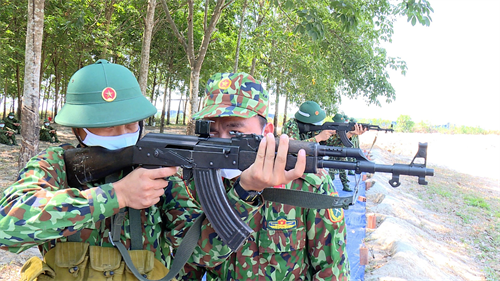 Trung đoàn bộ binh 6, tỉnh Bình Dương: Hoàn thành huấn luyện chiến sĩ mới 2022