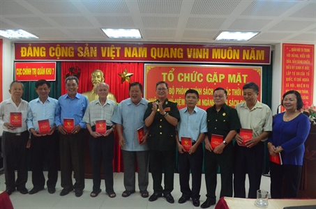 Cục Chính trị Quân khu 7 tổ chức gặp mặt kỷ niệm 70 năm ngày truyền thống Ngành Chính sách Quân đội (26/2/1947 – 26/2/2017)