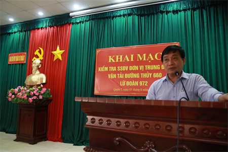 Quận 7 kiểm tra sẵn sàng động viên quân nhân dự bị