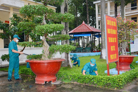 Thi đua xây dựng đơn vị “chính quy, sáng, xanh, sạch, đẹp”