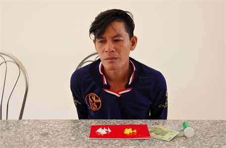 Bộ đội Biên phòng tỉnh Bình Thuận khởi tố đối tượng tàng trữ trái phép chất ma túy