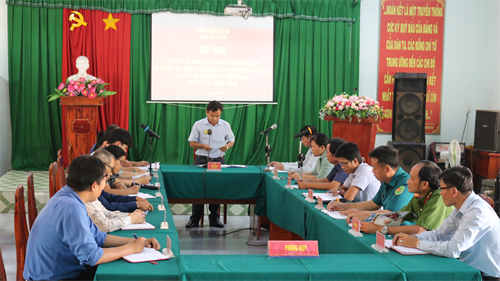 Xã Phước Đông, huyện Gò Dầu diễn tập chiến đấu phòng thủ năm 2022