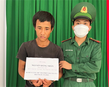 Đồn Biên phòng Tân Thành bắt giữ 2 vụ tàng trữ ma túy