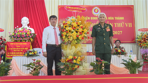 Hội CCB thị xã Hòa Thành, tỉnh Tây Ninh: Đại hội đại biểu lần thứ VII nhiệm kỳ 2022-2027