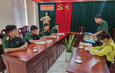 Viện kiểm sát Quân sự khu vực 71 kiểm sát tại Cơ quan Điều tra Hình sự khu vực 1