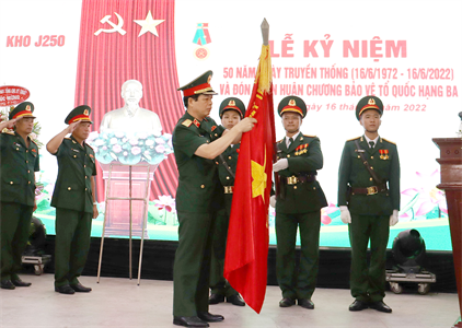 Kho J250: Phát huy truyền thống, nâng cao năng lực thực hiện nhiệm vụ