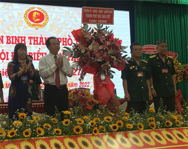 Đại hội Đại biểu lần thứ VII Hội CCB thành phố Thủ Dầu Một, nhiệm kỳ 2022-2027