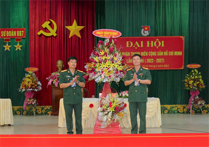 Sư đoàn 7 đại hội Đoàn TNCS Hồ Chí Minh lần thứ VIII