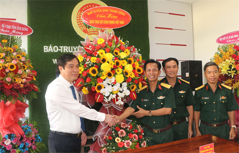 Lời cảm ơn của Báo Quân khu 7 nhân kỷ niệm 97 năm Ngày Báo chí Cách mạng Việt Nam
