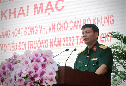 Quân khu 7 nâng cao kỹ năng hoạt động văn hóa - văn nghệ ở cơ sở