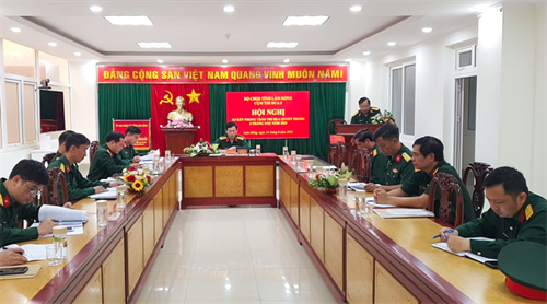 Cụm thi đua số 3 của Bộ Chỉ huy Quân sự tỉnh Lâm Đồng sơ kết 6 tháng đầu năm