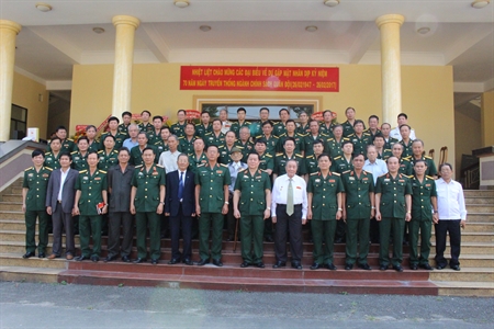 Gặp mặt kỷ niệm 70 năm ngày truyền thống ngành Chính sách Quân đội khu vực phía Nam.