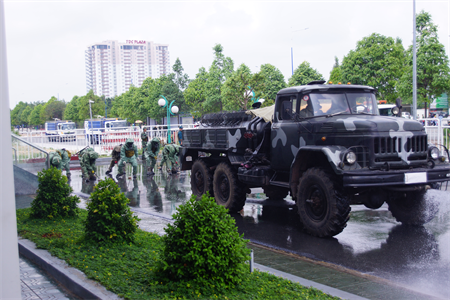 Tiểu đoàn Phòng hóa 38, Bộ Tham mưu Quân khu 7 kính báo