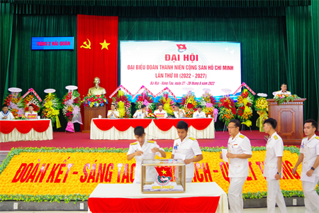Đại hội đại biểu Đoàn TNCS Hồ Chí Minh Vùng 2 Hải quân lần thứ III