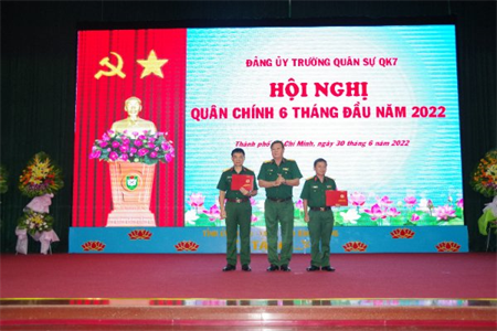 Trường Quân sự Quân khu hoàn thành nhiệm vụ 6 tháng đầu năm 2022
