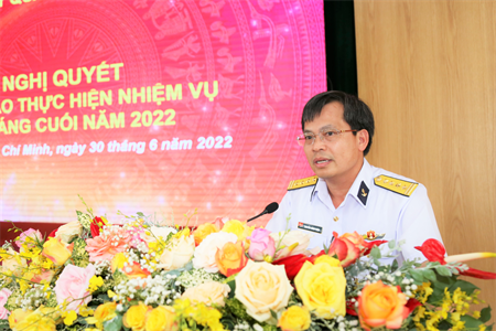 Quân cảng Sài Gòn: Hội nghị Quân chính 6 tháng đầu năm 2022