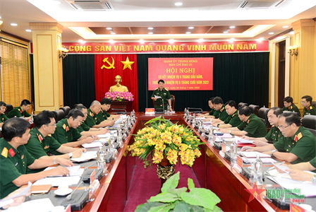 Ban Chỉ đạo 35 Quân ủy Trung ương sơ kết nhiệm vụ 6 tháng đầu năm