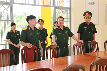 Quân khu 7 kiểm tra thực hiện Quy chế dân chủ cơ sở Trường bắn Quốc gia khu vực 3