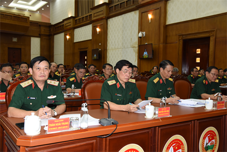 Hội nghị cán bộ chủ chốt Quân khu tham gia phổ biến, học tập một số nội dung tác phẩm của Tổng Bí thư Nguyễn Phú Trọng