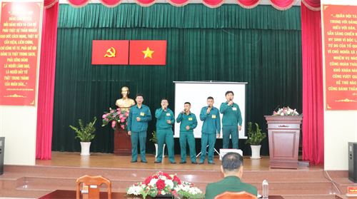 Ban CHQS Quận 3 sinh hoạt Ngày Chính trị và văn hóa tinh thần tháng 7/2022