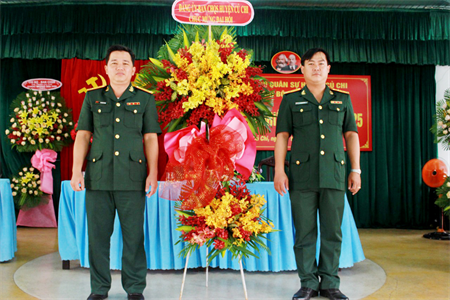 Đại hội Chi bộ Ban Tham mưu, Đảng bộ Quân sự huyện Củ Chi nhiệm kỳ 2022- 2025