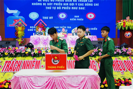 Đoàn thanh niên Bộ CHQS tỉnh Bà Rịa-Vũng Tàu: Đại hội đại biểu lần thứ IV, nhiệm kỳ 2022-2027