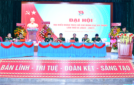 Đại hội đại biểu Đoàn TNCS Hồ Chí Minh Cục Kỹ thuật Quân khu 7 lần thứ IX, nhiệm kỳ 2022-2027