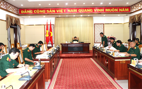 Thường vụ Đảng ủy Quân khu thông qua Dự thảo báo cáo tổng kết các Nghị quyết của Quân ủy Trung ương