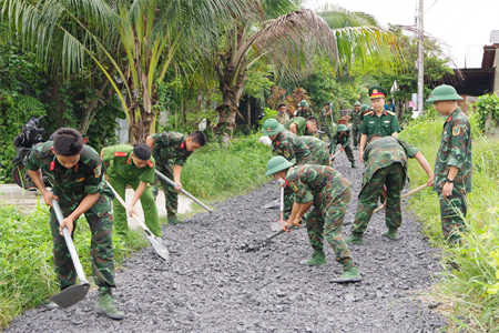 Quân đoàn 4 ra quân chiến dịch tình nguyện hè năm 2022