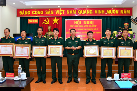 Đội K70 sơ kết tìm kiếm, quy tập hài cốt liệt sĩ đợt 2, giai đoạn XXI (mùa khô 2021-2022)